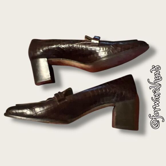 Leather Talbots Shoes – 2 1/2 Inch Heel, Size 10 1/2 M - Picture 6 of 10